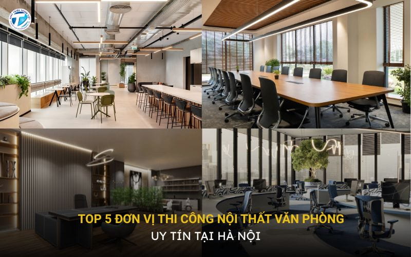 Top 5 Đơn Vị Thi Công Nội Thất Văn Phòng Uy Tín Tại Hà Nội